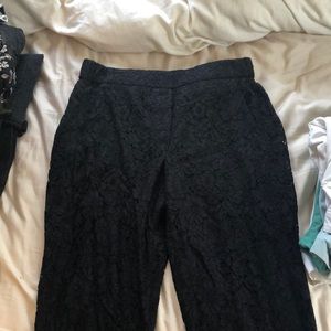 J crew lace pants